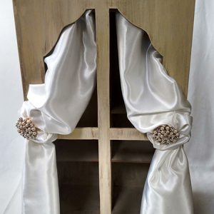 Wooden Girl Baptism Box - Baby Hanger